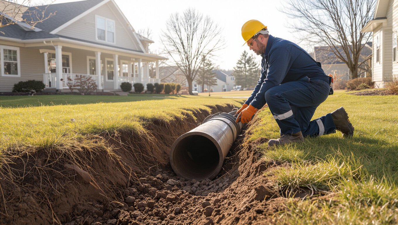 Sewer Line Repair in Canton, CT